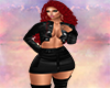 7ly Black Leather Jacket