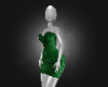 Green Velvet Dress