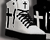 Owl Sneakers White/Black