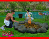 FIRE COOKING FISH DRV
