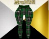 Green Plaid Leggings RXL