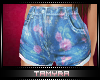 τ| Flower HW Shorts