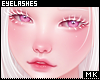 金. Albino Eyelashes