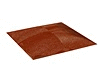 Brown Leather Pillow