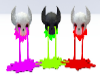 CRYING NEON SKULLS