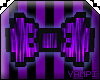 ~V~ Purple Pixel Bow