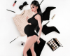 BikiniPregnantBlackM121