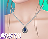 Sapphire Silver Necklace