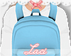 ﾟ✧ babyblue backpack