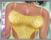 T* Gold Glitter Dress