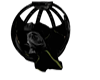 black rose amim chair
