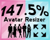 Avatar Scaler 147.5%