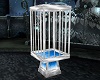 Silver Blue Fire Cage