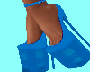 Clover Heels Blue