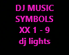 DJ MUSIC SYMBOLS