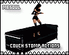 Couch Stomp Action.!