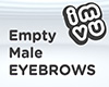 Empty Male Eyebrows