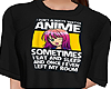Anime T Shirt - Black