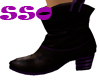 winter purple boot