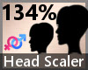 Head Scaler 134% F A