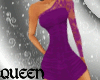 [Q]1 sleeve purple dress