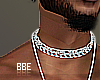 Silver Diamond Choker