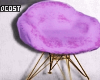 Pink Fur Chair