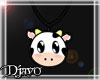 |D| Cow Necklace V3
