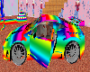 *MF* Rainbow sporty car