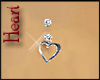 [H] Shiny heart piercing