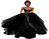sparkling black ballgown