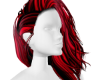 hair red black side