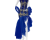 royal blue diamond dress