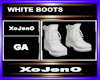 WHITE BOOTS