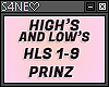 PRINZ-HIGHS & LOWS