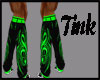 Mens-Musical Notes Green
