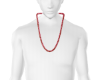 red gng bead chain