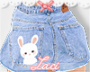 ﾟ✧ bunny jean shorts