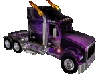 flaming truck