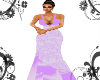 BM Lavender Lace Gown