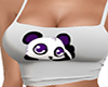 Purple Panda PJ Top
