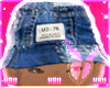 jean patched bucket hat