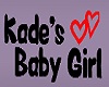 Kade's BabyGirl Headsign