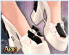 Ⓐ Bow & Chain White