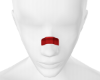 Red Grunge Nose Bandage