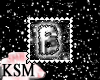 *KSM* Letter B Stamp