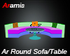 Ar Round Sofa/Table