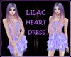 {DBA} LILAC HEART DRESS