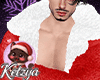 Kz. Fur Red Coat Santa