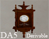 (A) Wood Wall Clock